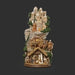 Lighted Stairs Nativity Scene