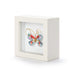 Elisabeth Hays One of a Kind Red & Blue Multi Butterfly Shadow Box