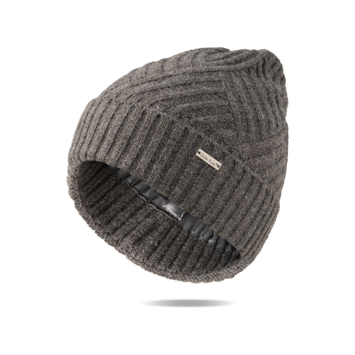 Britt’s Knits®️ Satin Lined Beanie gray