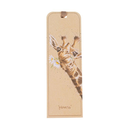 'Flowers' Giraffe Bookmark