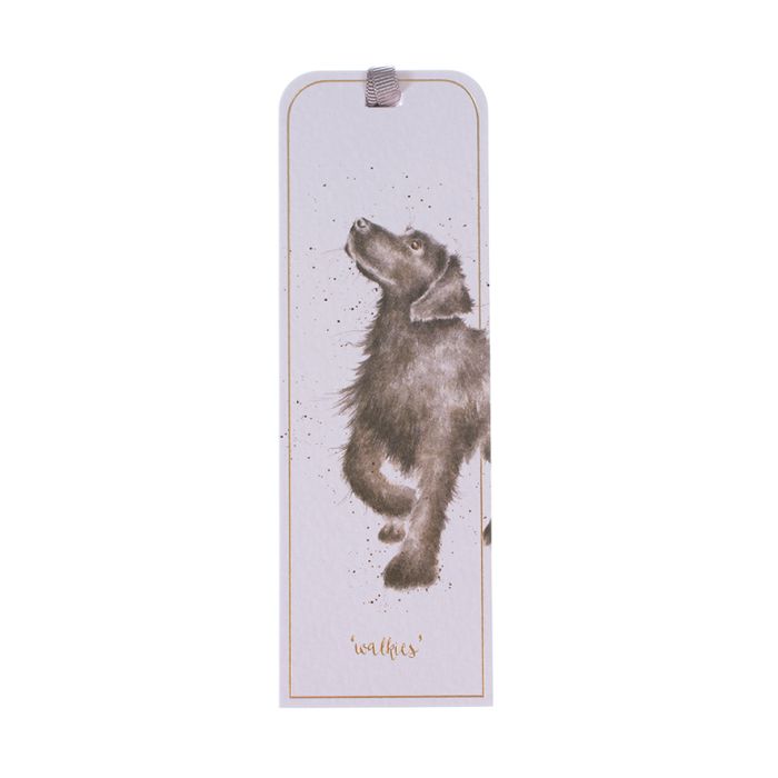 'Walkies' Labrador Bookmark