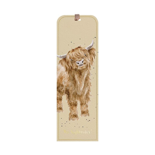 'The Highlander' Highland Cow Bookmark