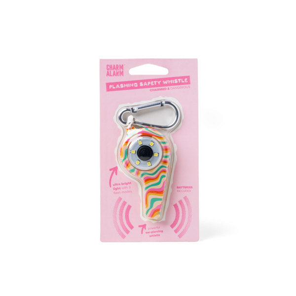 Charm Alarm™ Flashing Safety Whistle