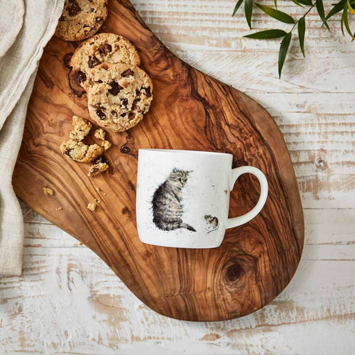 Wrendale Designs Cat And Mouse Mug (Cat)