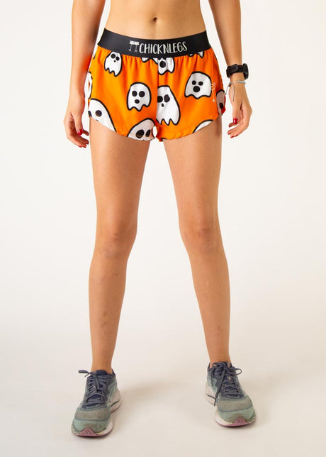 ChicknLegs Women's Ghosts 1.5" Split Shorts