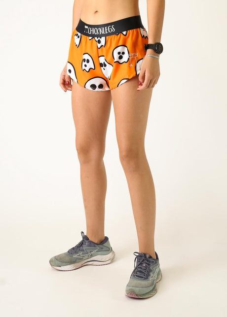 ChicknLegs Women's Ghosts 1.5" Split Shorts