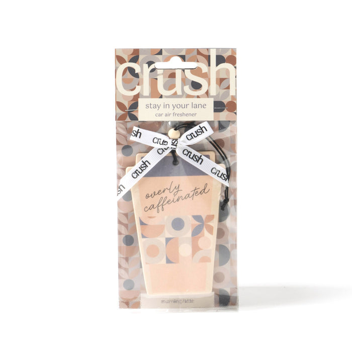 Crush™️ Stay In Your Lane Car Air Freshener overly caffienated