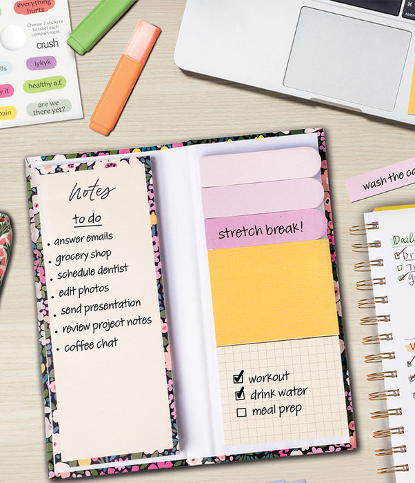 Crush™ Stick With It Adhesive Notes Desk Set