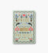 Book cover of 'Pride and Prejudice' with decorative elements on a light green background