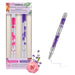 Lifelines scented lava gel pens with packaging and a pen on a white background