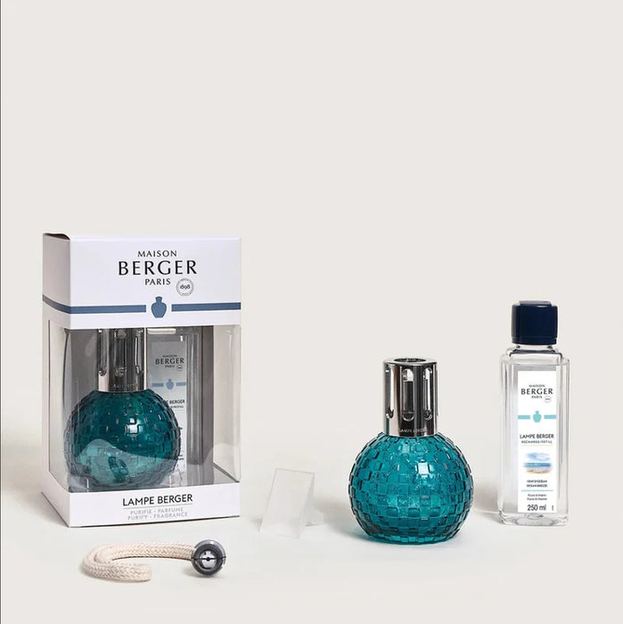 Disco Teal Lampe Berger