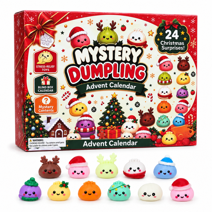 Christmas Dumpling Squishy Advent Calendar
