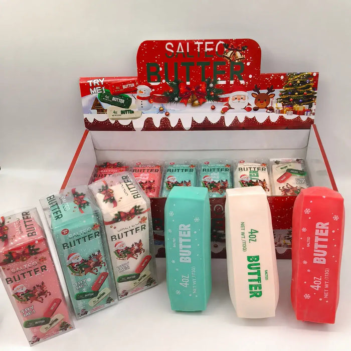 Christmas Crunchy Butter Bar Squishy