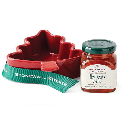 Stonewall Kitchen - Hot Pepper Jelly w/ Tree Ramekin Gift