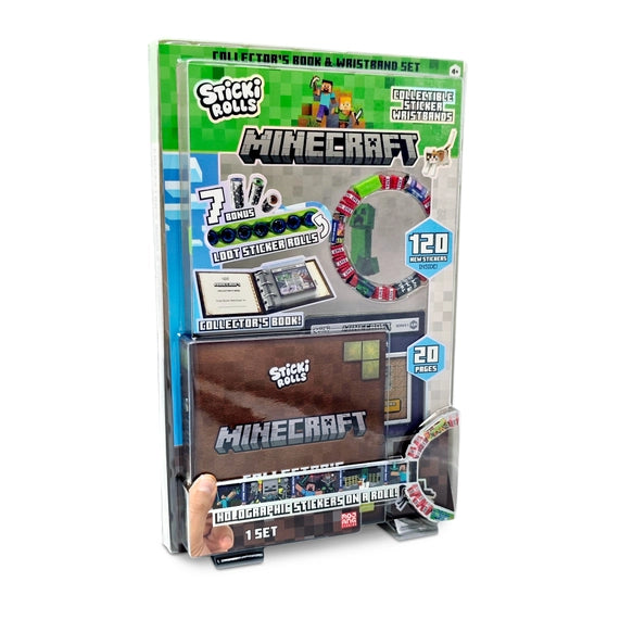 Sticki Rolls Minecraft Collector’s Book
