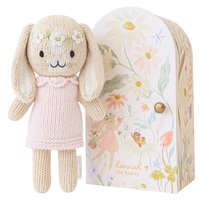 Tiny Hannah the Bunny (Blush) by cuddle+kind