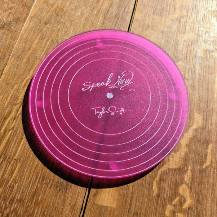 Taylor Swift Speak Now Album Acrylic Coaster