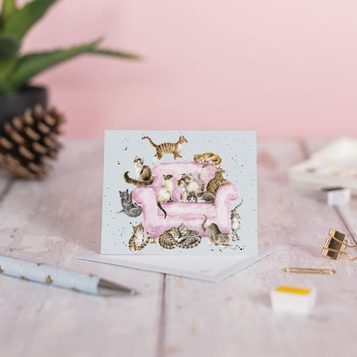 'Cattitude' Cat Gift Enclosure Card