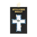 Artful Cross Bracelet - Blessed
