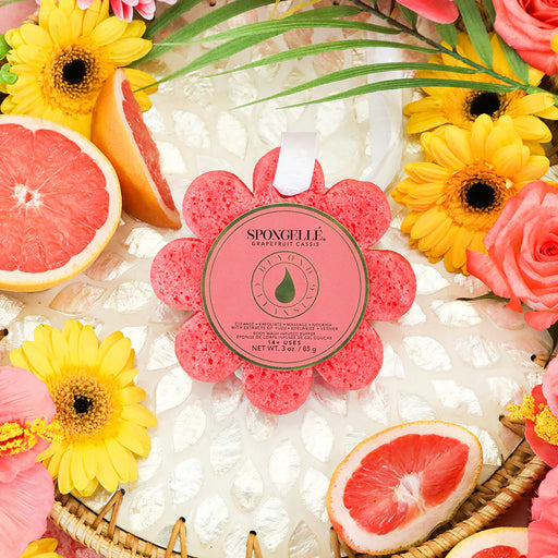 Grapefruit Cassis Wild Flower Body Wash Buffer by Spongelle