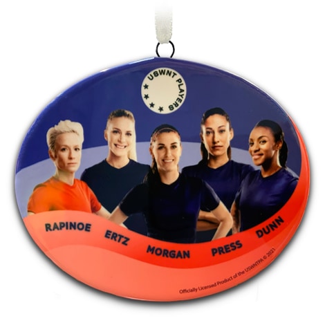 2021 United States Women’s National Team Players Association Soccer Ornament