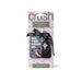 Packaged 'Crush' ghost-themed car air freshener with pink and white design.