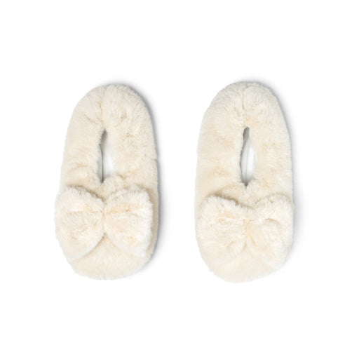 Hello Mello® Ivory Cuddlers Heated Slippers