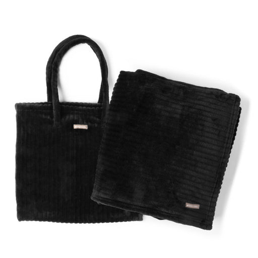 Hello Mello® On My Way Tote Blanket in Black