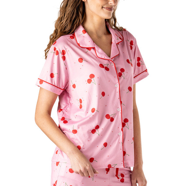 Hello Mello® Cherry On Top Pajama Top