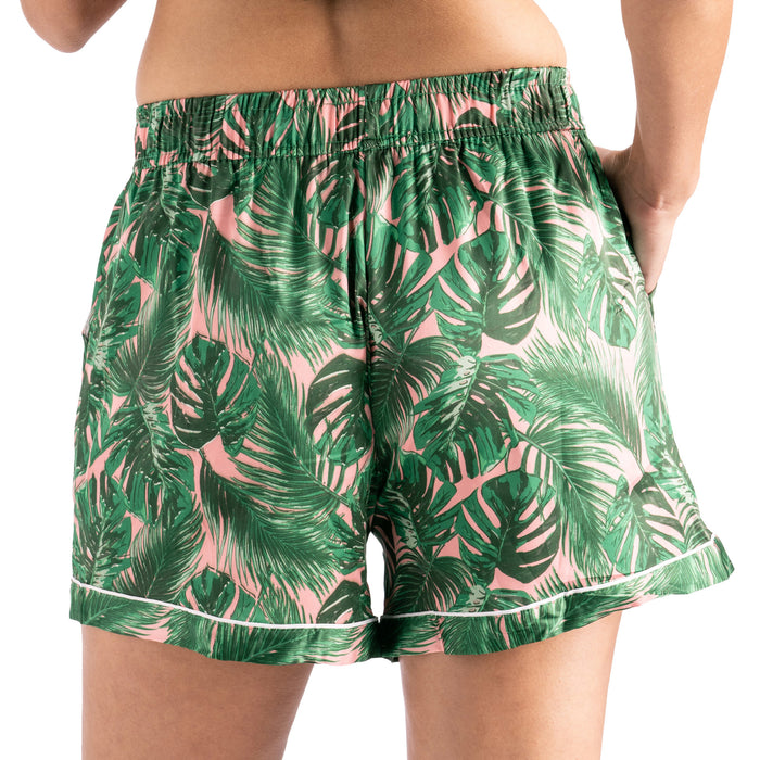 Hello Mello® Aloha Bed Beauty Sleep Satin Pajama Shorts