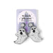 Ghost Halloween Beaded Statement Earrings