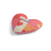 Loved Weighted Quilted Heart Pillow