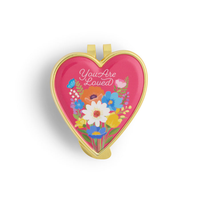 You Are Loved Sun Visor Clip