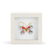 Elisabeth Hays One of a Kind Red & Blue Multi Butterfly Shadow Box