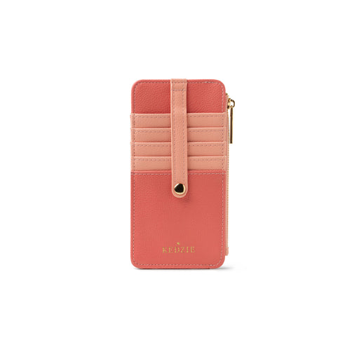 Kedzie® Essentials Only Zippered Wallet coral