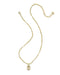 A delicate gold chain necklace featuring a small, polished gold initial 'B' pendant, displayed on a clean white background.