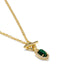 Kendra Scott Daphne Crystal Frame Gold Toggle Necklace
