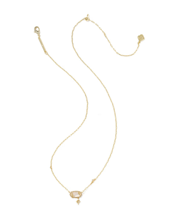 Kendra Scott Elisa Star Gold Short Pendant Necklace