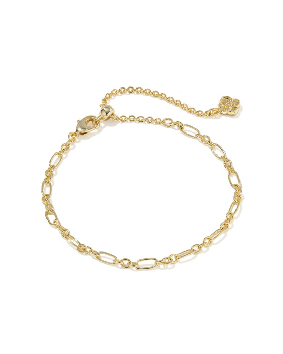 Kendra Scott Fate Gold Set of 2 Delicate Chain Bracelets