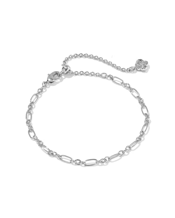 Kendra Scott Fate Silver Set of 2 Delicate Chain Bracelets
