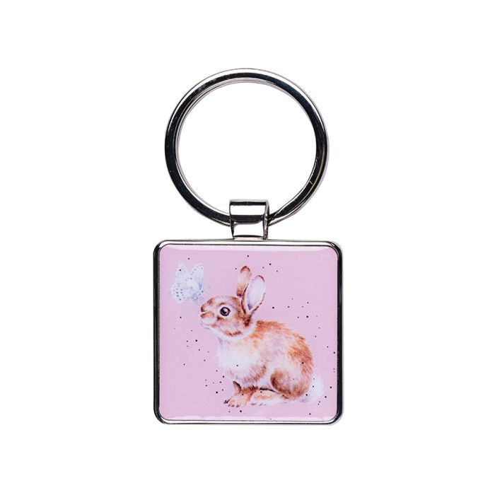 'I Spy a Butterfly' Rabbit Keychain