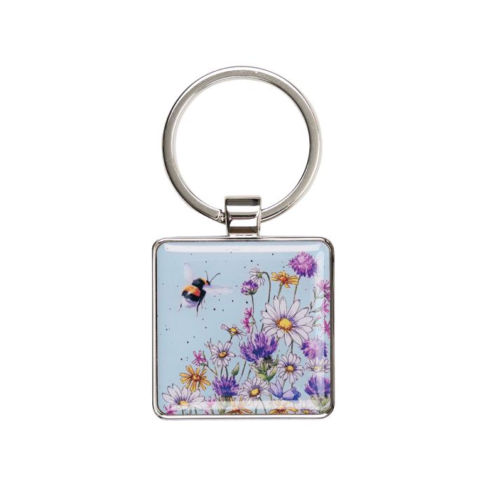 'Just Bee-Cause' Bee Keychain