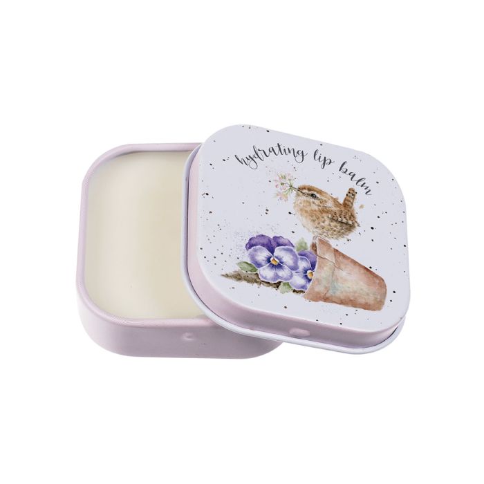 'Pottering About' Wren Lip Balm Tin
