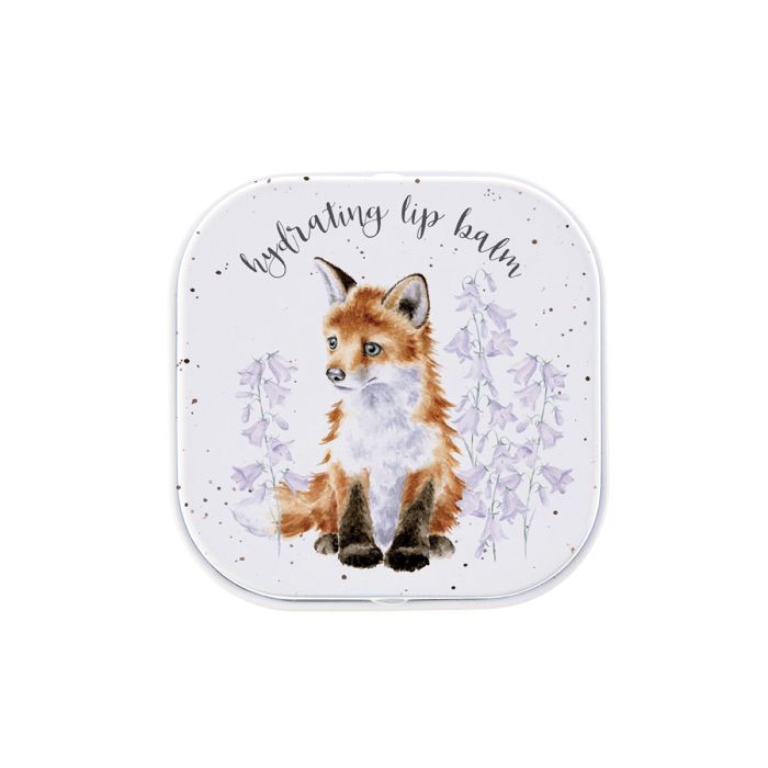 'Stay Clever Little Fox' Fox Lip Balm Tin