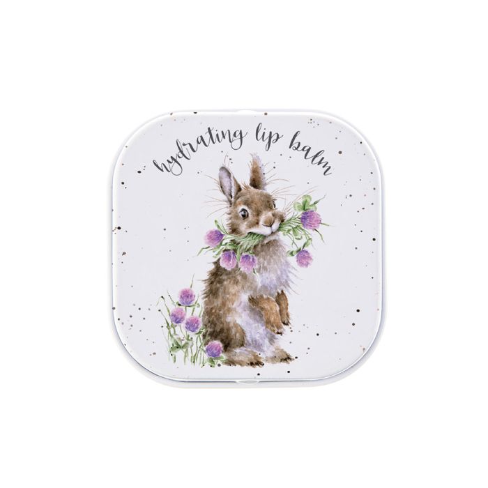 'Head Clover Heels' Rabbit Lip Balm Tin