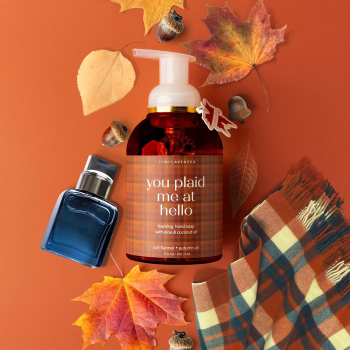 You Plaid Me At Hello Lemon Lavender®️ Autumn Foaming Hand Soap