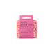 Pink oil blotting kit packaging with 'matte about you' text on a white background