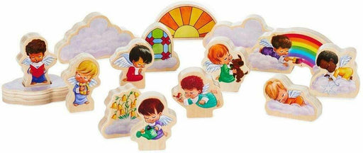 Mary's Angels Wood Play Set