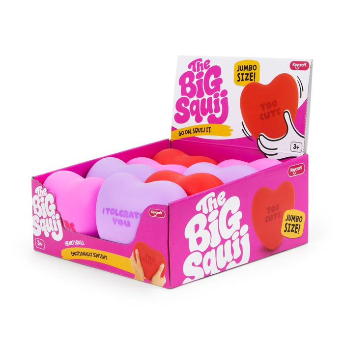 Big Squij Hearts Jumbo Squishy