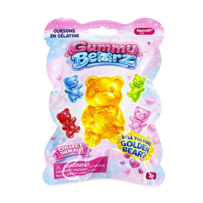 Gummy Bearz packaging featuring 5 colorful bears on a white background